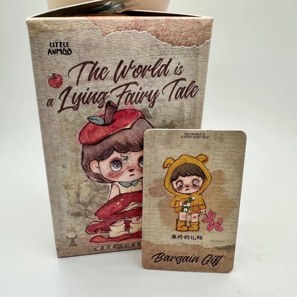 TNT SPACE Little ANMOO The World is a Lying Fairy Tale Bargain Gift Figure Card